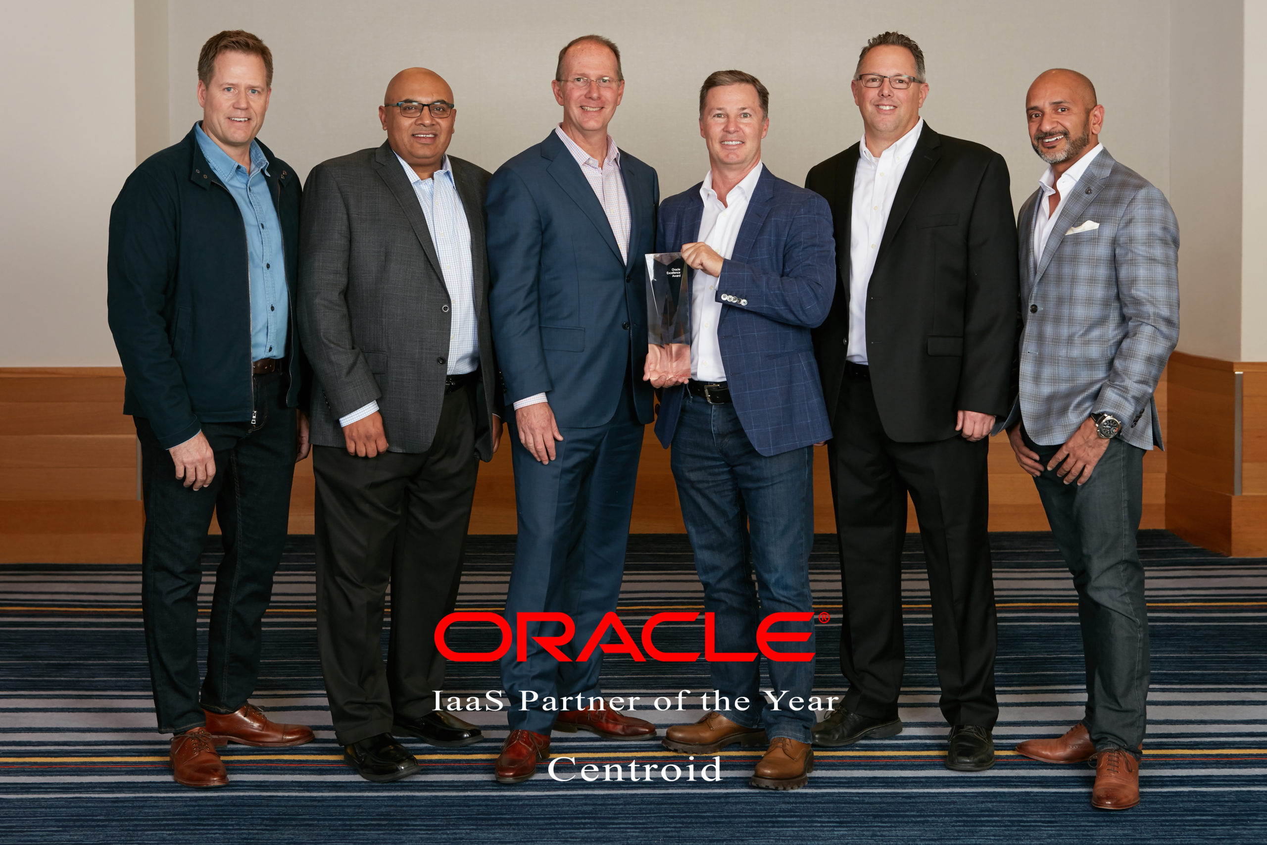 oracle partner of the year awarded to centroid