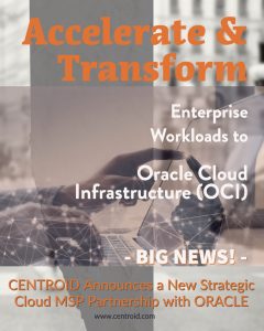 Centroid Oracle MSP Partnership