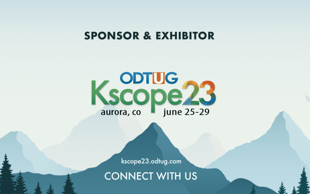 ODTUG Kscope23 | June 25-29, 2023