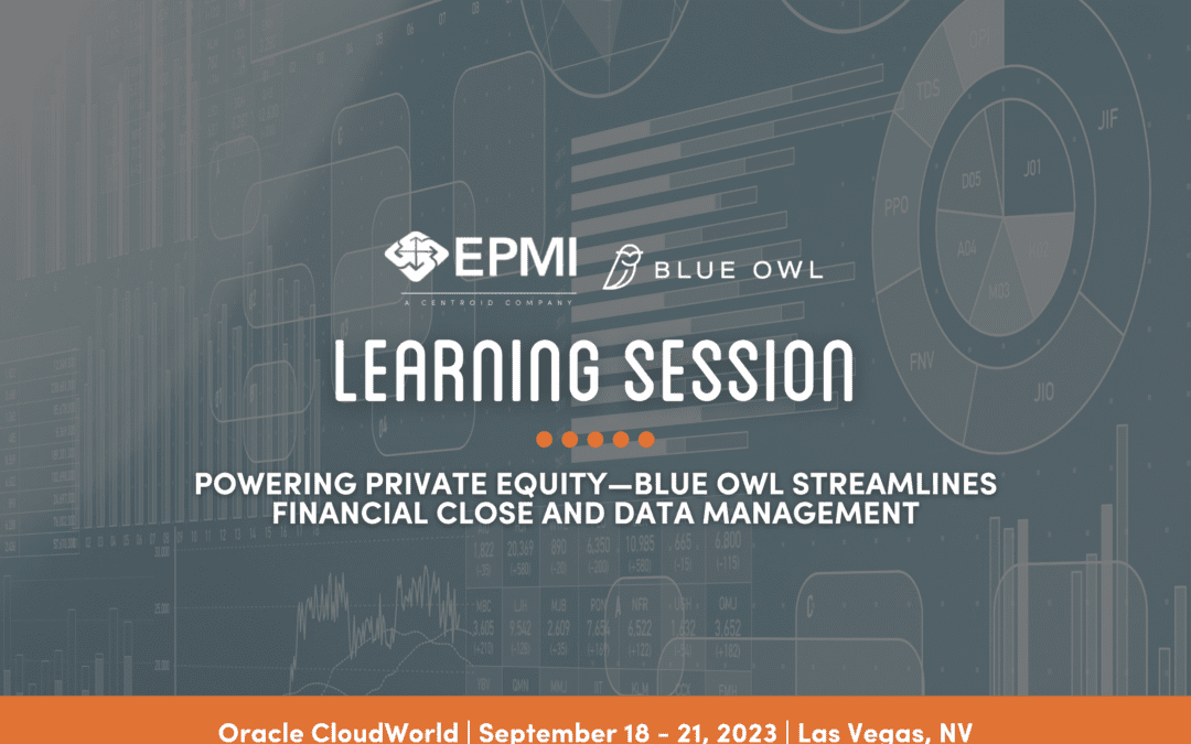 Powering Private Equity—Blue Owl Streamlines Financial Close and Data Management at CloudWorld, September 20, 2023