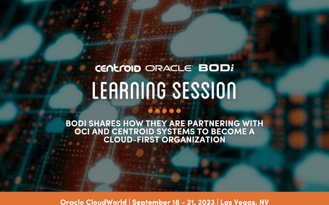 Oracle Hosted Learning Session at CloudWorld, September 20, 2023