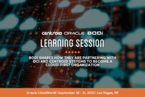Oracle Hosted Learning Session Website 1