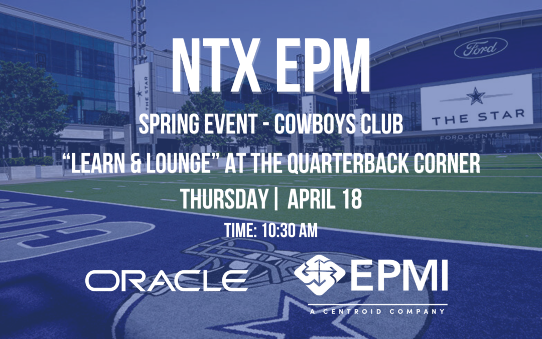 NTX EPM Spring Event | April 18, 2024