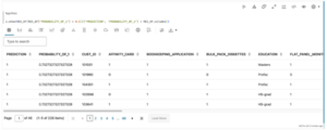 Machine Learning for Customer Engagement: OML Classification Tutorial 6 Training the model 3