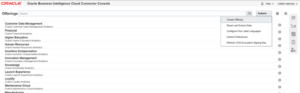 Oracle Fusion BI Cloud Connector (BICC): Offering and Extract Schedule Configuration Release 26A 2 2.2